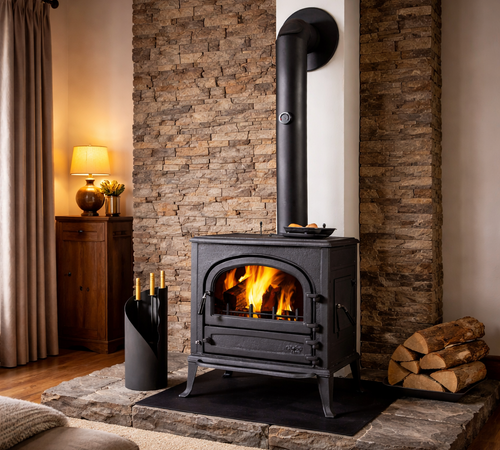 Kaminofen aus Gusseisen Globe Fire Neptune